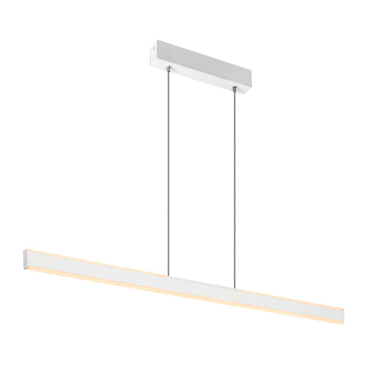 One linear 100 cm takpendel opp/ned lys 24W 2700/3000 Kelvin - Dimbar-Takpendler-Slv-Hvit-slv-1006186-Lightup.no