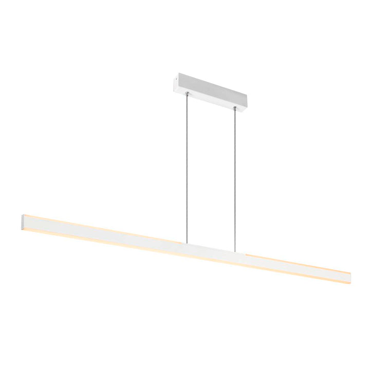 One linear 140 cm takpendel opp/ned lys 35W 2700/3000 Kelvin - Dimbar-Takpendler-Slv-Hvit-slv-1006189-Lightup.no