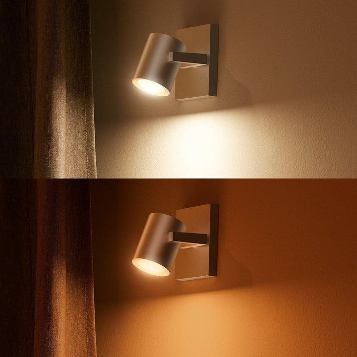 Philips Hue Argenta enkel spotlight white and colore ambiance-Taklamper-Philips Hue-Hvit-915005761901-Lightup.no