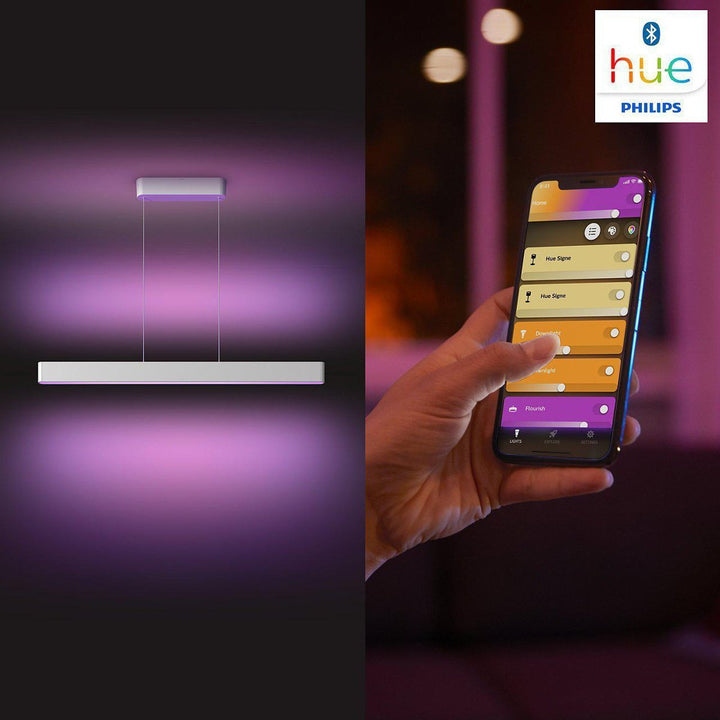 Philips Hue Ensis takpendel white and colore bluetooth-Takpendler-Philips Hue-Hvit-929003053301-Lightup.no