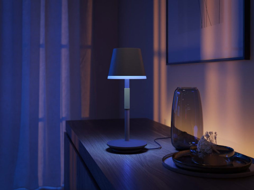 Philips Hue Go bærbar bordlampe oppladbar-Bordlamper-Philips Hue-Svart-929003128501-Lightup.no