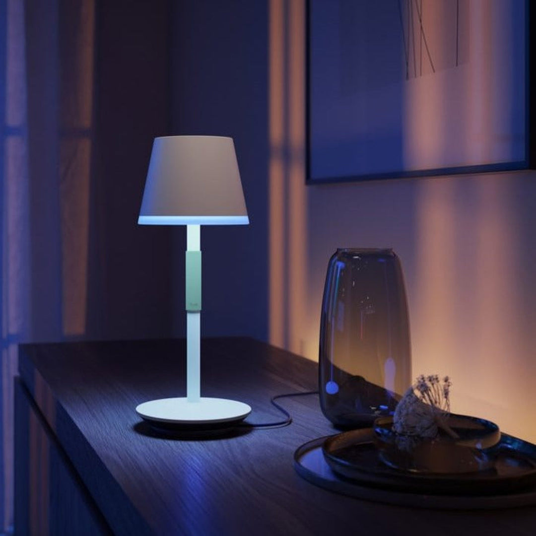 Philips Hue Go bærbar bordlampe oppladbar-Bordlamper-Philips Hue-Svart-929003128501-Lightup.no