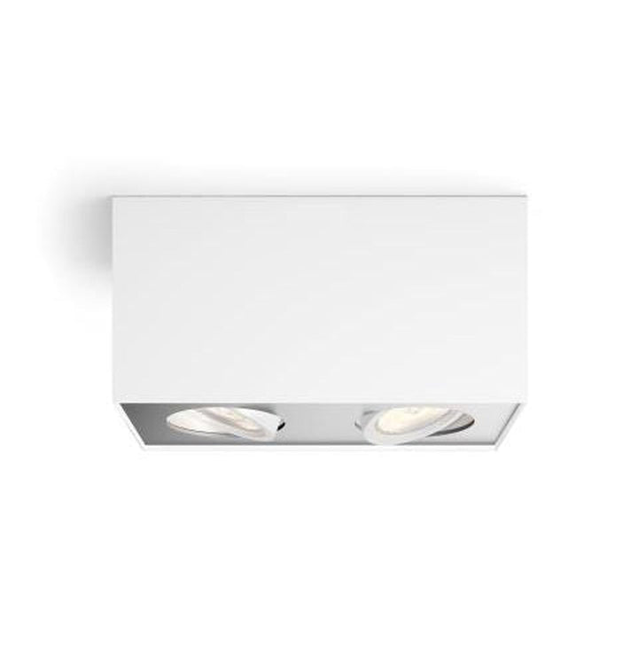 Philips myLiving dobbel takspot 2x4,5W warmglow-Downlight 230V-Philips-Hvit-915005528101-Lightup.no