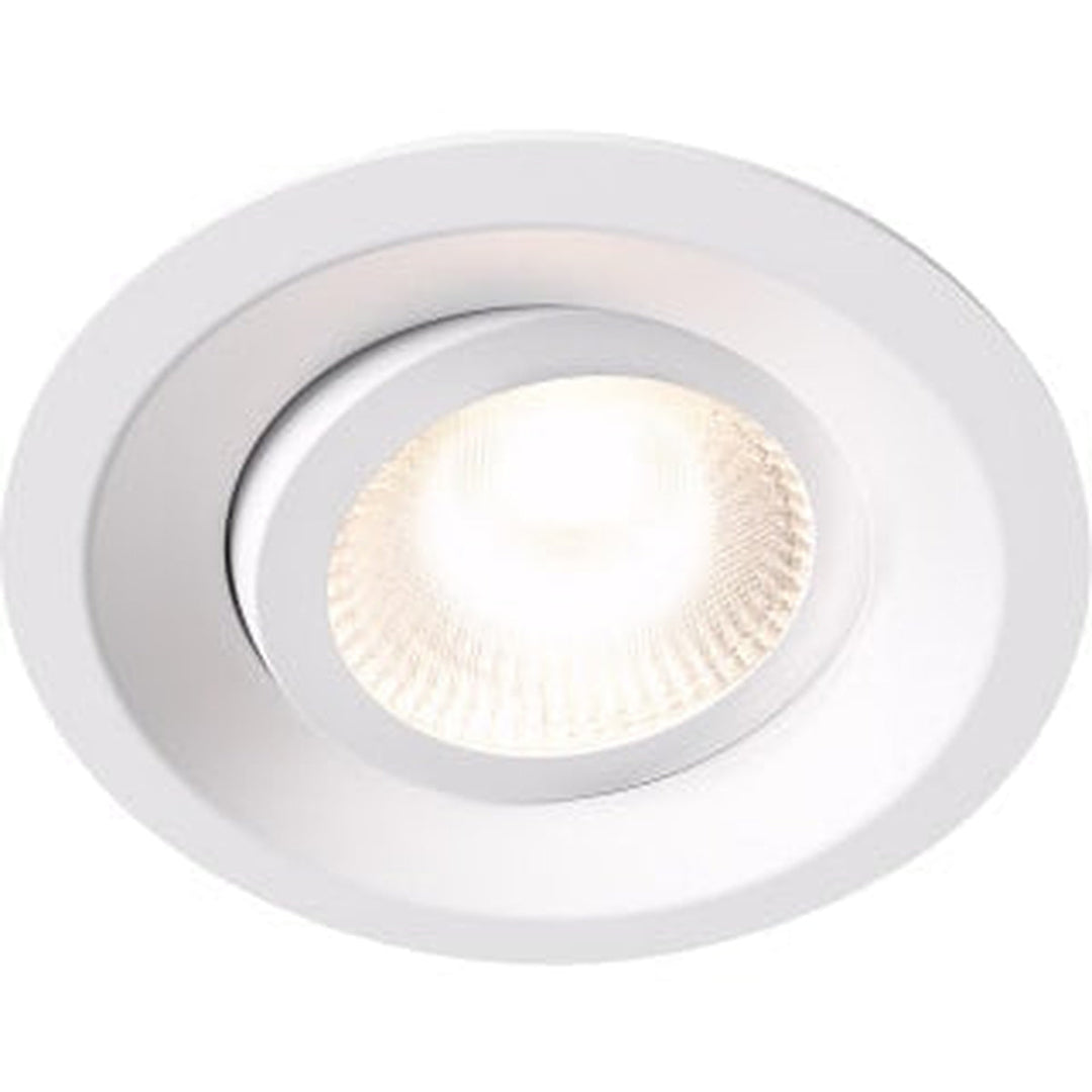 Plejd smart tilt lavtbyggende downlight 2200-4000K IP44 8W RA90 - 6 pakning-Downlight lavtbyggende-Plejd-Hvit-3202564*-Lightup.no