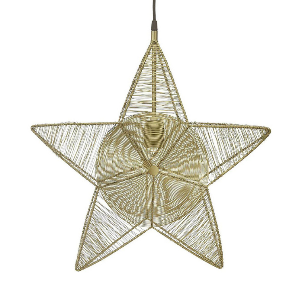 Rigel adventsstjerne 50 cm - Champagne-Julebelysning adventstjerne-Pr home of Scandinavia Ab-Brun-Prh__3715002-Lightup.no