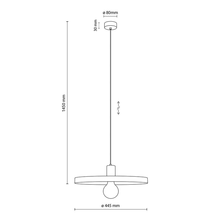 Sila takpendel 40 cm-Takpendler-TK Lighting-Grønn-TK-10762-Lightup.no