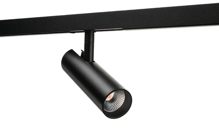 Zip Tube Micro spot 7W LED 2000-2800K dim to warm-Zip spotskinne-Sg Armaturen As-Svart-3203652-Lightup.no