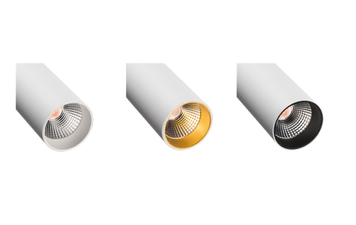 Zip Tube Micro spot 7W LED 2000-2800K dim to warm-Zip spotskinne-Sg Armaturen As-Svart-3203652-Lightup.no