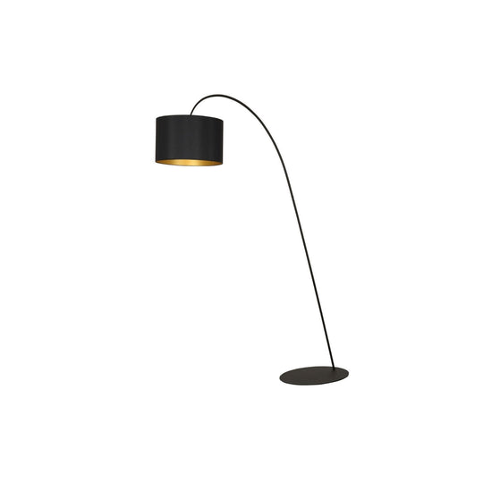 Alice gulvlampe - Svart/Gullfarget-Gulvlamper-Nowodvorski-Svart / Gull-N-4963-Lightup.no