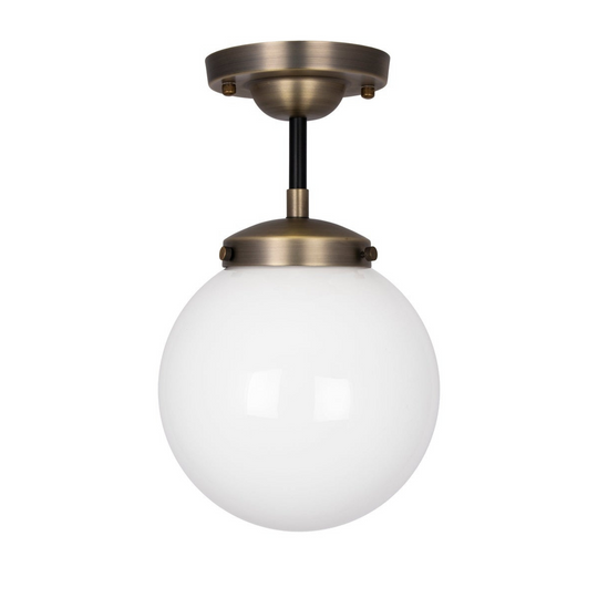 Ally Plafond IP44 - Antikk messing-Taklamper-Globen Lighting-Messing-990751-Lightup.no