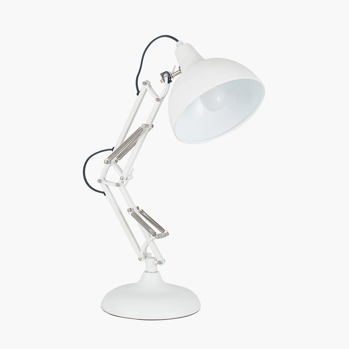 Alonzo bordlampe 55 cm - Hvit-Bordlamper-Pacific Lifestyle-Hvit-30-792-Lightup.no