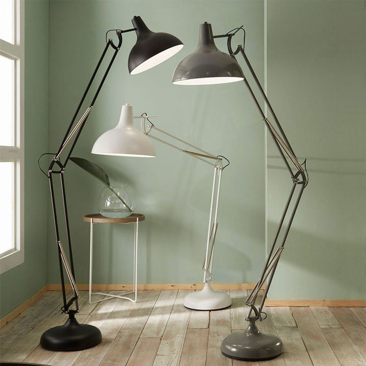 Alonzo gulvlampe 187 cm - Hvit-Gulvlamper-Pacific Lifestyle-Hvit-32-084-C-Lightup.no