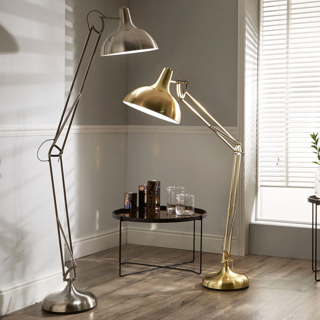 Alonzo gulvlampe 187 cm - Kromfarget-Gulvlamper-Pacific Lifestyle-Krom-32-134-C-Lightup.no