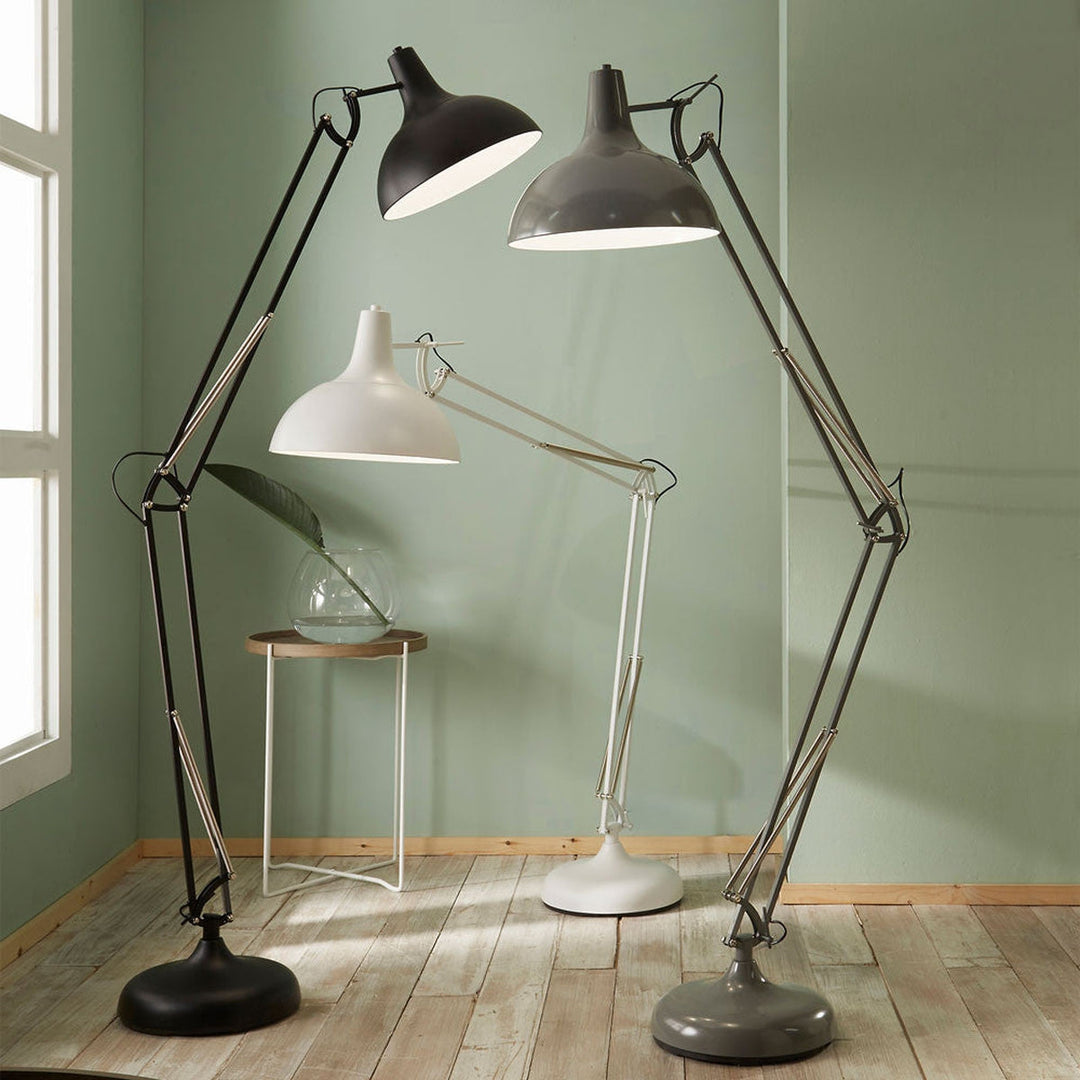 Alonzo gulvlampe 187 cm - Svart-Gulvlamper-Pacific Lifestyle-Svart-32-083-C-Lightup.no