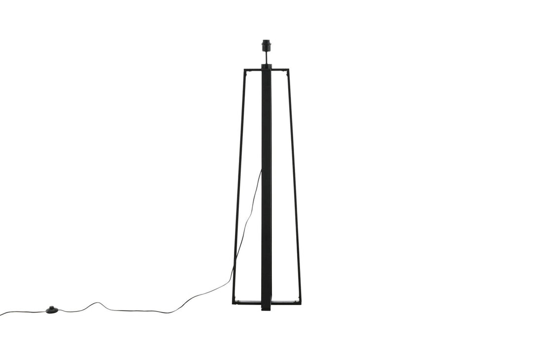 Avspark gulvlampe 137 cm - Svart-Gulvlamper-Venture Home-Svart-15658-488-Lightup.no