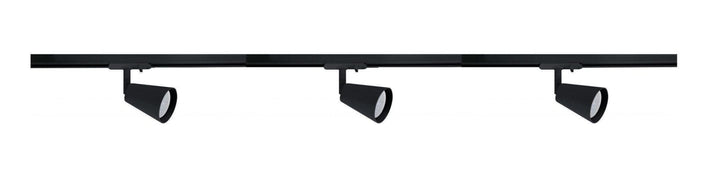 Bocca spotskinne 3 spotter 1 meter - Svart-Spotskinner 230V-NorDesign-Svart-136570305-Lightup.no