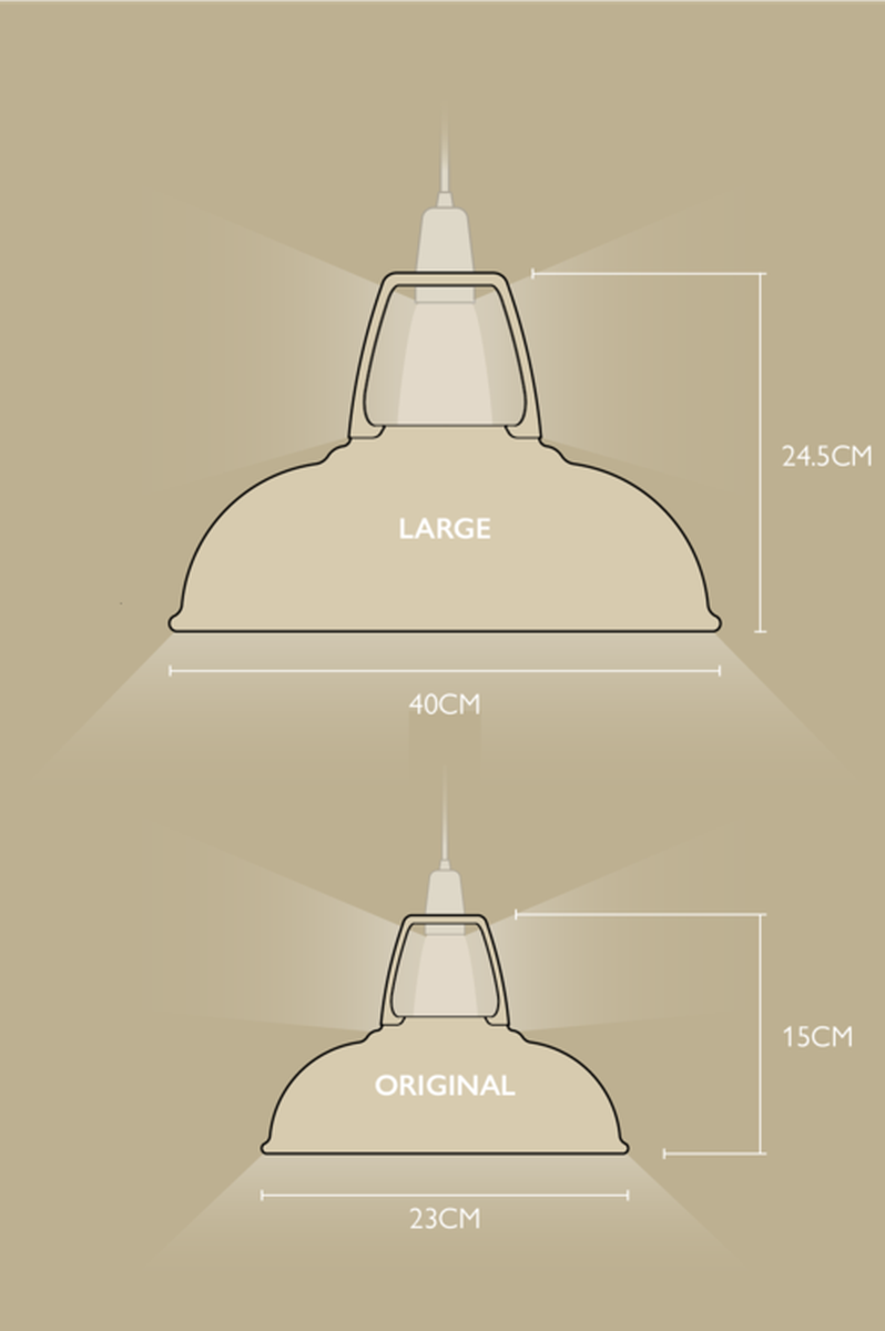 Coolicon Northern Line 1933 Design Map Inside takpendel E14 - Classic Cream - Messing oppheng-Takpendler-Coolicon-Beige / Messing oppheng-UND-CL01-CRM+SK01-E14-BRS-Lightup.no