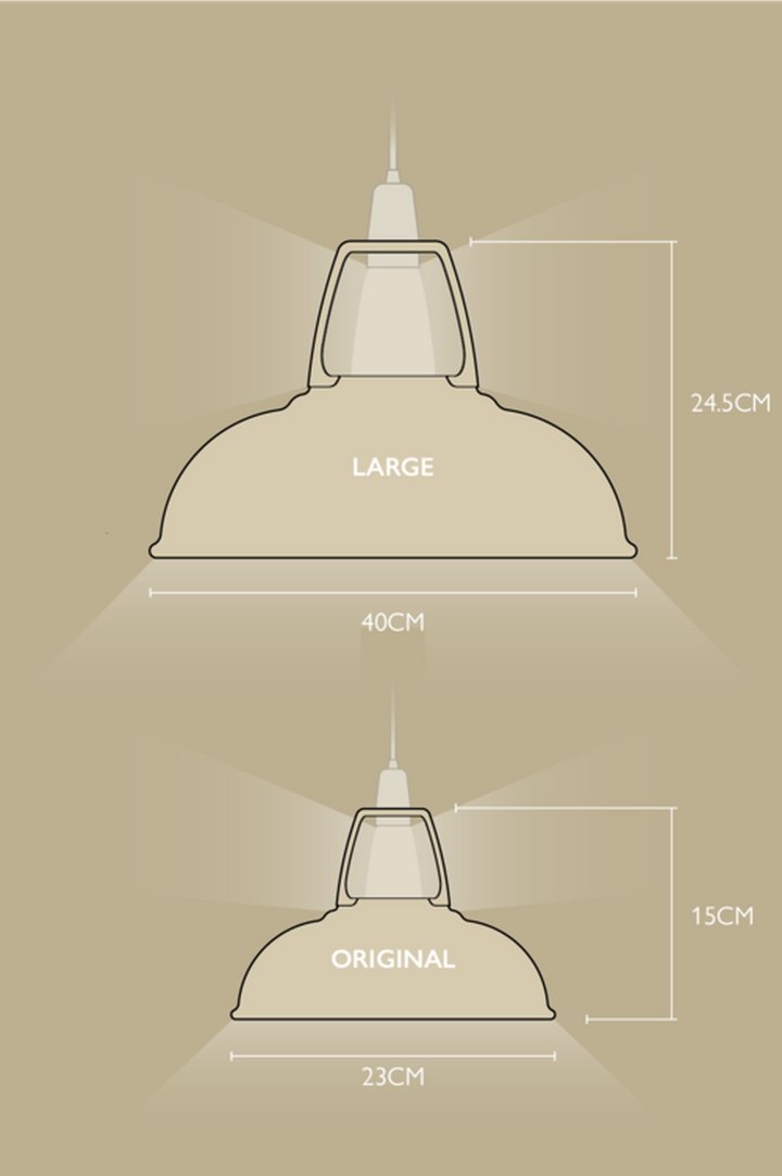 Coolicon Northern Line 1933 Design Map Inside takpendel E14 - Classic Cream - Messing oppheng-Takpendler-Coolicon-Beige / Messing oppheng-UND-CL01-CRM+SK01-E14-BRS-Lightup.no