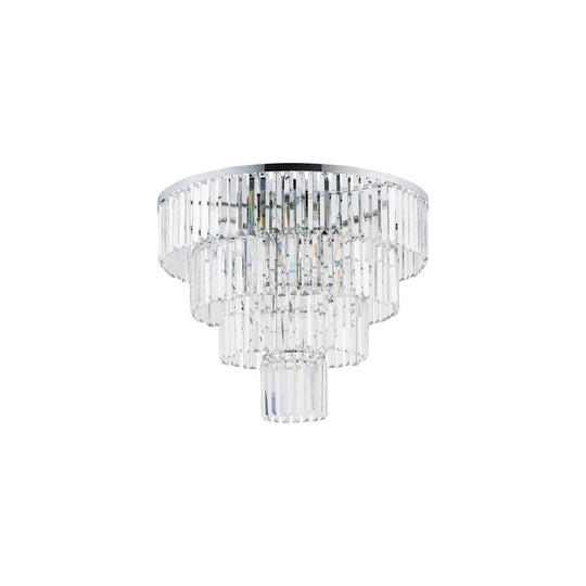 Cristal taklampe L - Sølv-Taklamper-Nowodvorski-Sølv / Klar-N-7631-Lightup.no