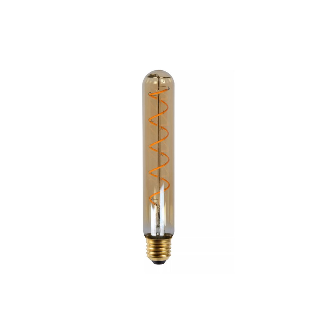 E27 Filament lyspære T32 20 cm 2200 Kelvin 5W Dimbar-LED-pære E27 sokkel-Lucide-Amber-LC49035/20/62-Lightup.no