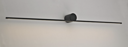 Eros 600 vegglampe ned IP44 dimbar - Svart-Baderomsbelysning vegglamper-NorDesign-Svart-369126005-Lightup.no