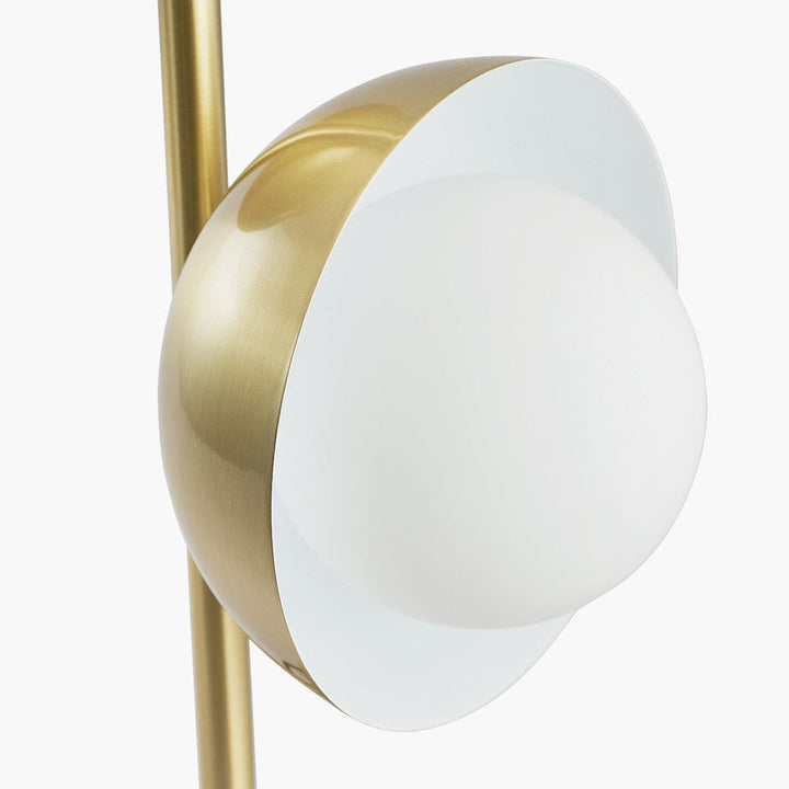 Estelle bordlampe 45 cm - Opal/Messingfarget-Bordlamper-Pacific Lifestyle-Messing / Opal-30-852-C-Lightup.no