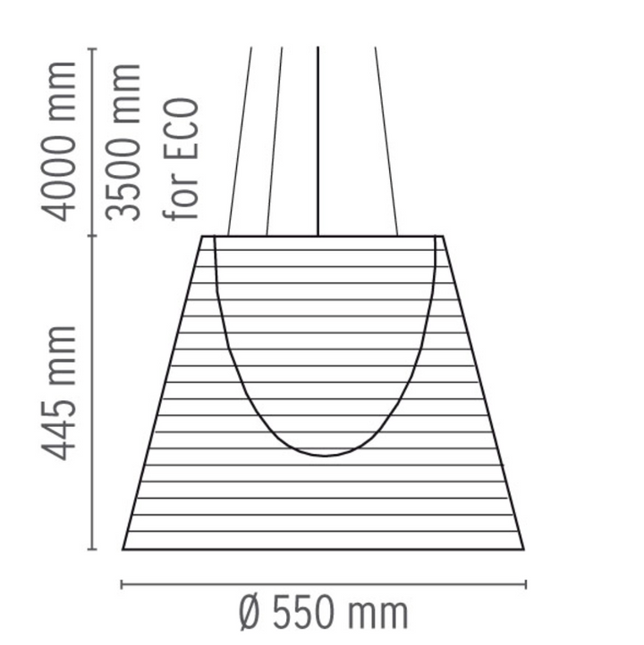 Flos K Tribe S3 taklampe - transparent-Takpendler-Flos-Transparent-Fls__F6258000A-Lightup.no