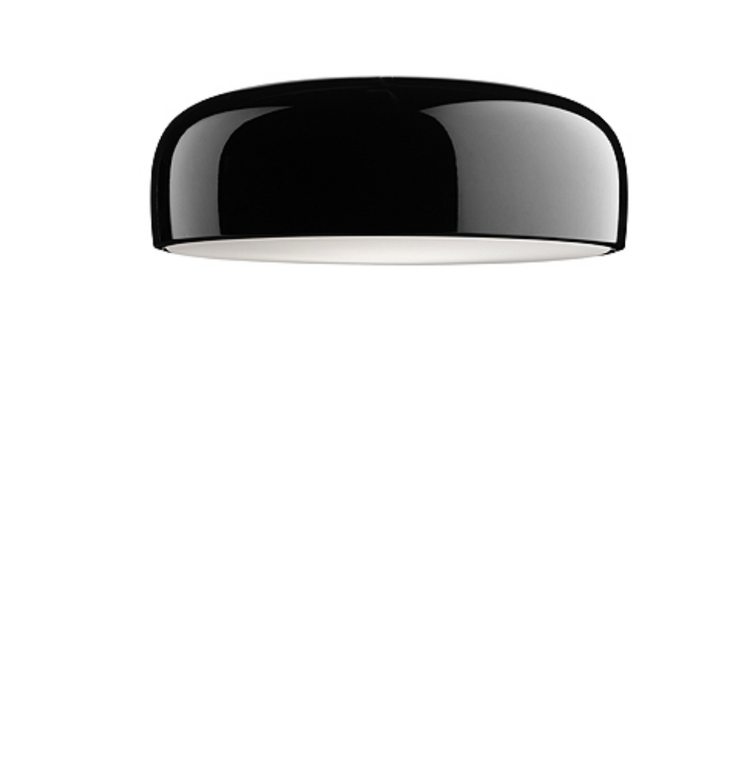 Flos Smithfield takplafond LED - glossy svart-Taklamper-Flos-Svart-Fls__F1366030-Lightup.no