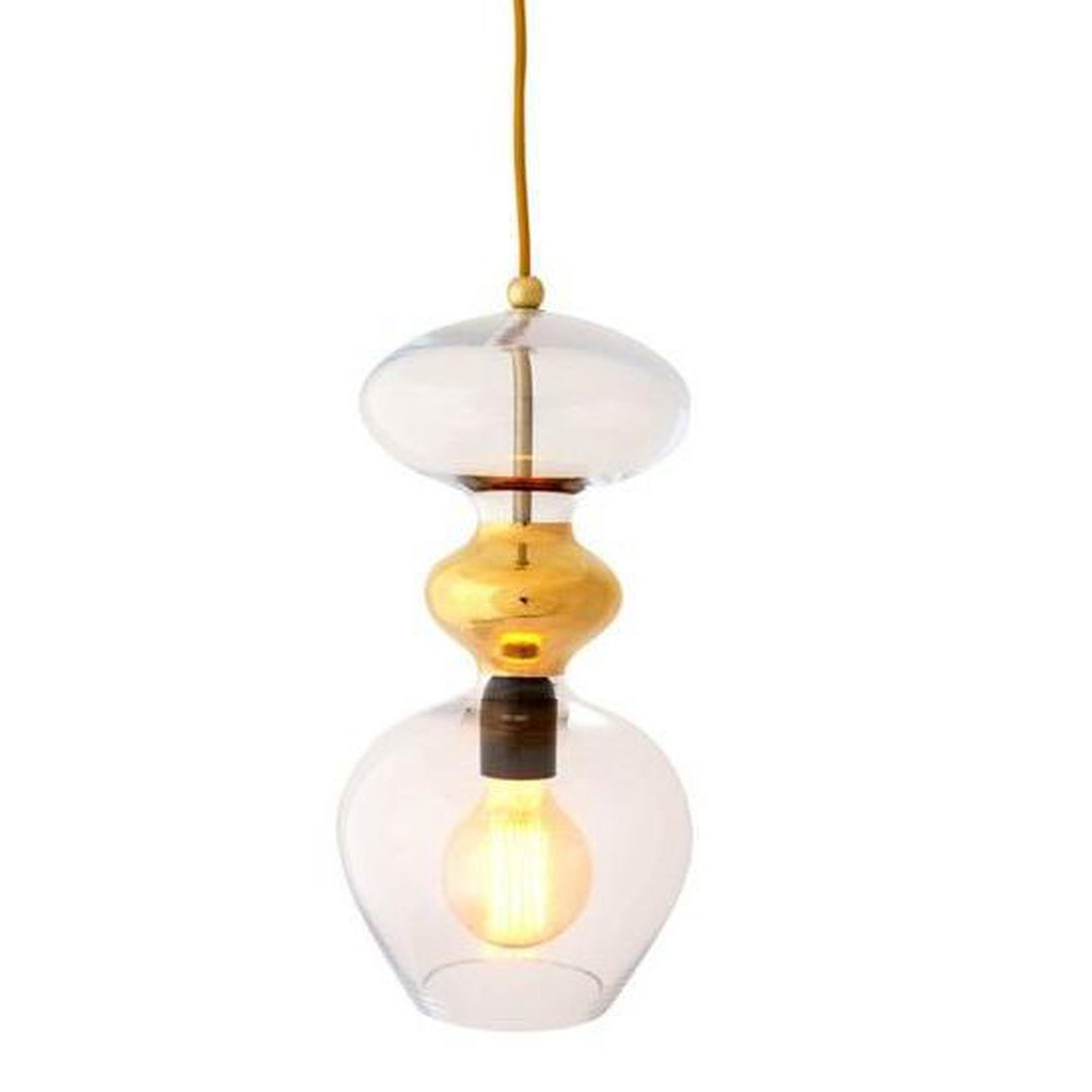 Futura takpendel M klar/gull-Takpendler-EBB & FLOW-Gull / Klar-LA101416-Lightup.no