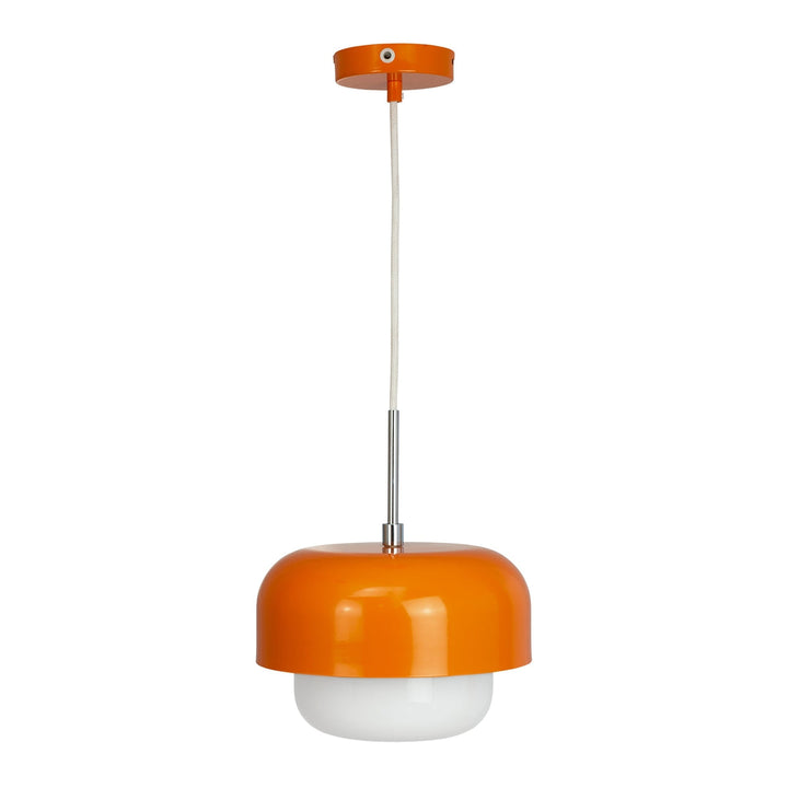 Haipot takpendel - Orange/Hvit-Takpendler-Dyberg Larsen-Orange-DL-7076-Lightup.no