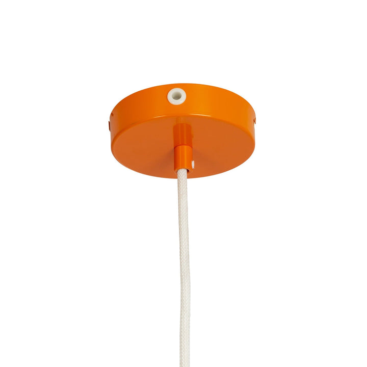 Haipot takpendel - Orange/Hvit-Takpendler-Dyberg Larsen-Orange-DL-7076-Lightup.no