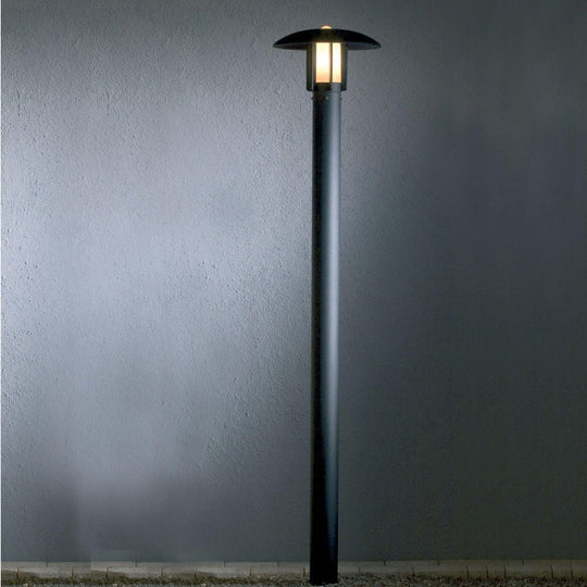 Heimdal stolpe Svart 200cm-Utebelysning stolpe-Konstsmide-Svart-402-752-Lightup.no