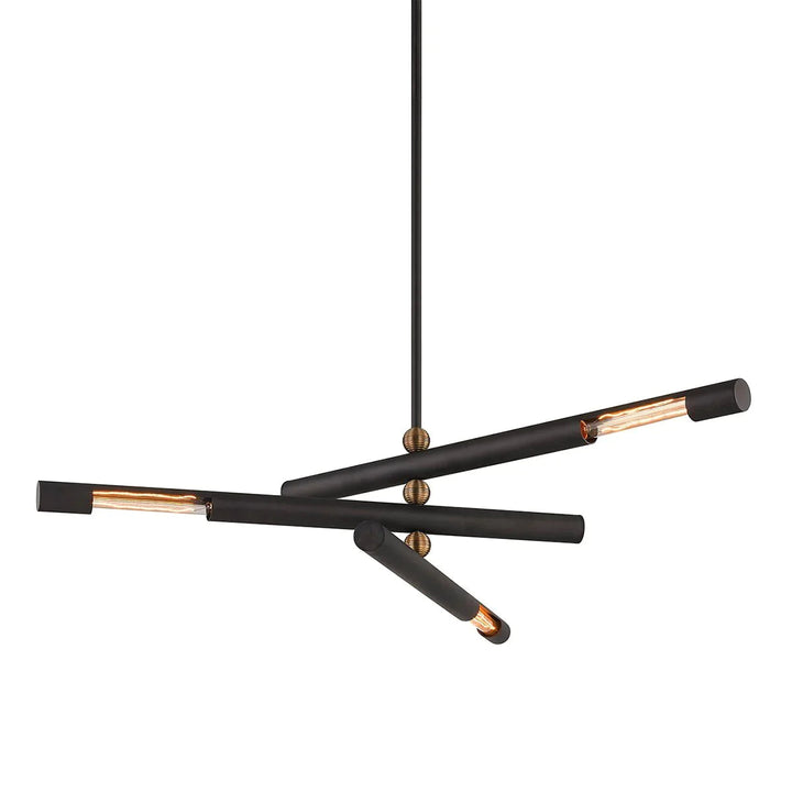 Hendrix taklampe - Bronse - Ø112cm-Taklamper-Hudson Valley-Bronse-Hud__F6885-CE-Lightup.no