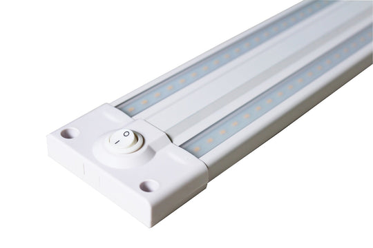 Linear benkarmatur 100 cm 20W 3000K Dimbar - Hvit-Kjøkkenbenk belysning-NorDesign-Hvit-259532006-Lightup.no