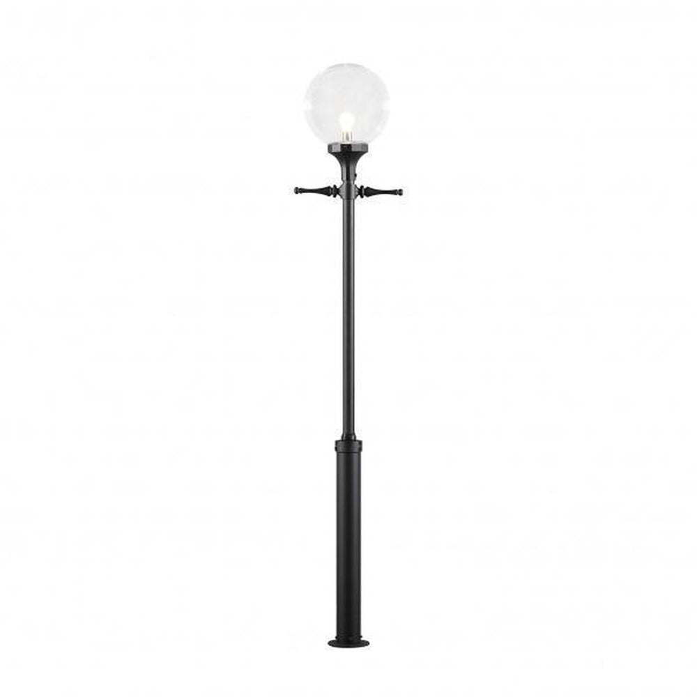 Orion stolpe 240cm - Svart-Utebelysning stolpe-Konstsmide-Svart-468-750-Lightup.no