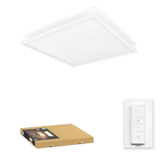 Philips Hue Aurelle square taklampe 60cm - White Ambiance-Taklamper-Philips Hue-Hvit-929003099001-Lightup.no