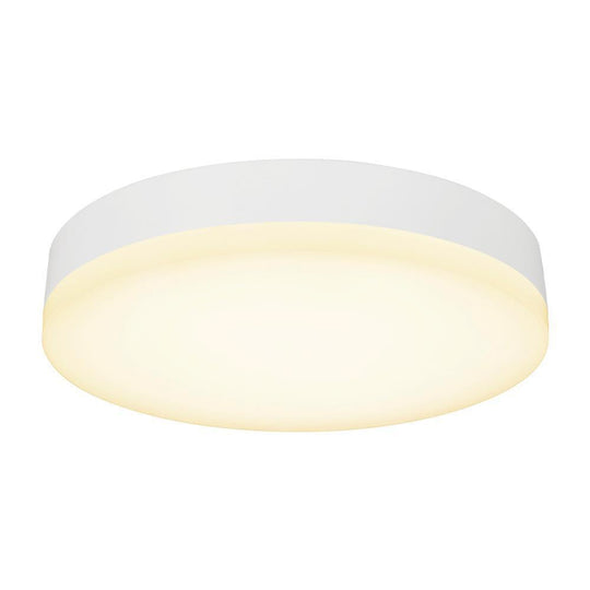 Straight led plafond 28cm 24W IP44-Taklamper-Halo Designs-Hvit-5705639719853-Lightup.no